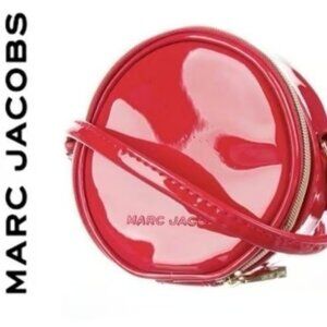 Marc Jacobs Patent Leather Red Crossbody Purse!